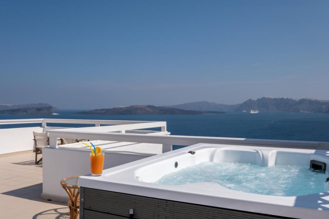 Alba Caldera Villa Akrotírion 외부 사진