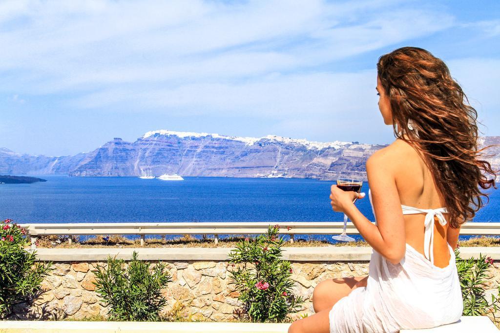 Alba Caldera Villa Akrotírion 객실 사진